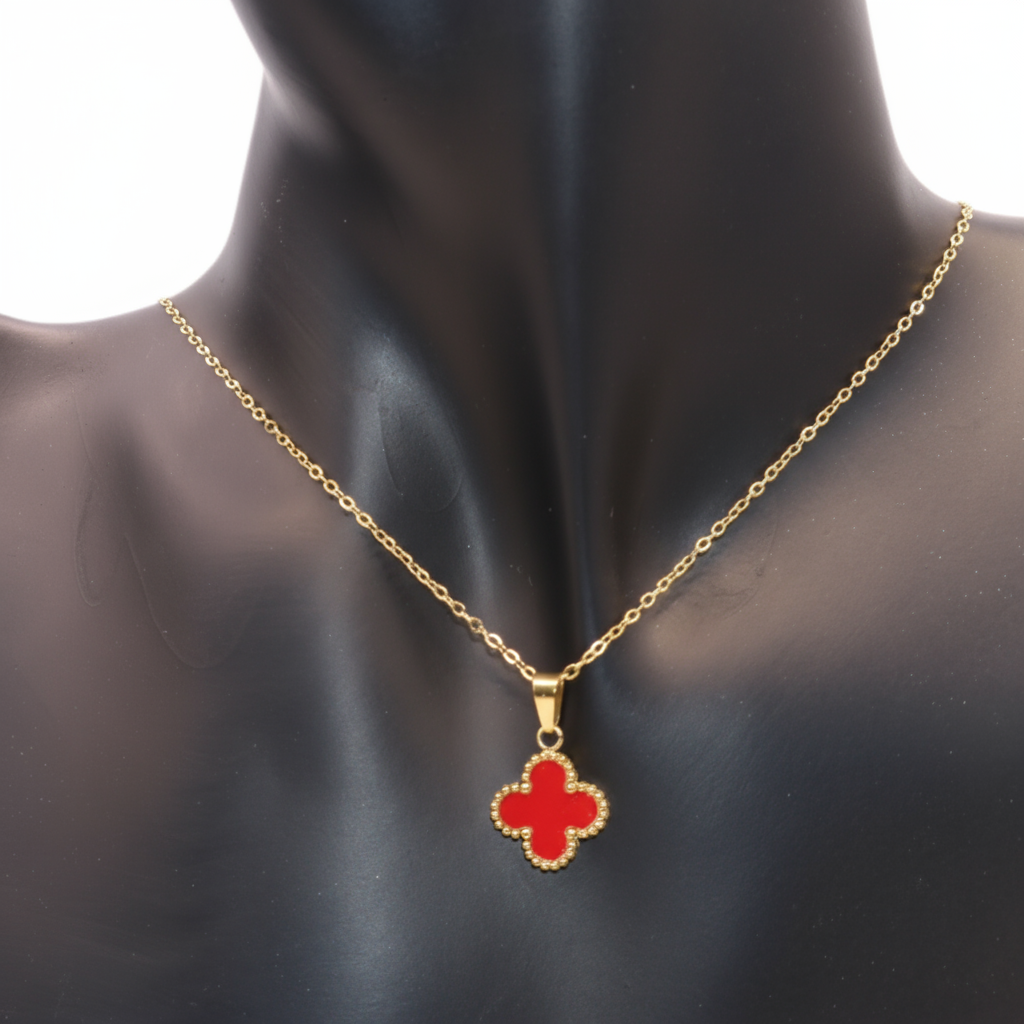 Red Clover Necklace