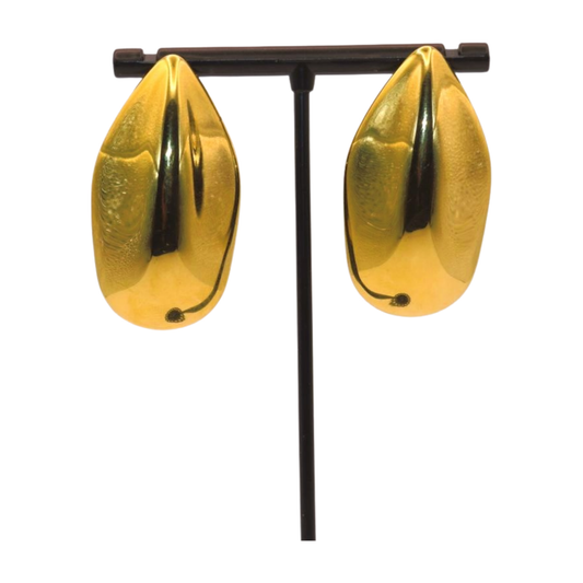 Gold Teardrop Earrings