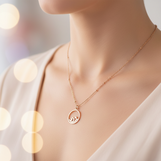 Minimal Rose gold design