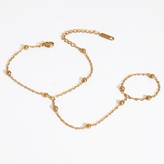 Orbit Luxe - 18K Gold Plated Hand Chain