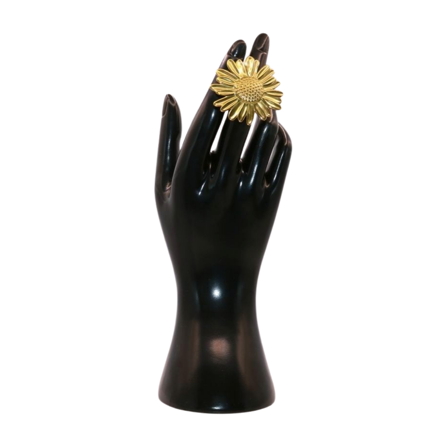 Gold Flower Bold Ring