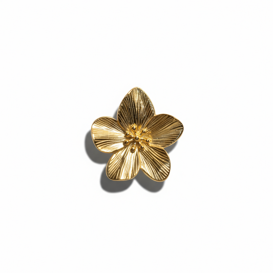 Gold GLoral ring