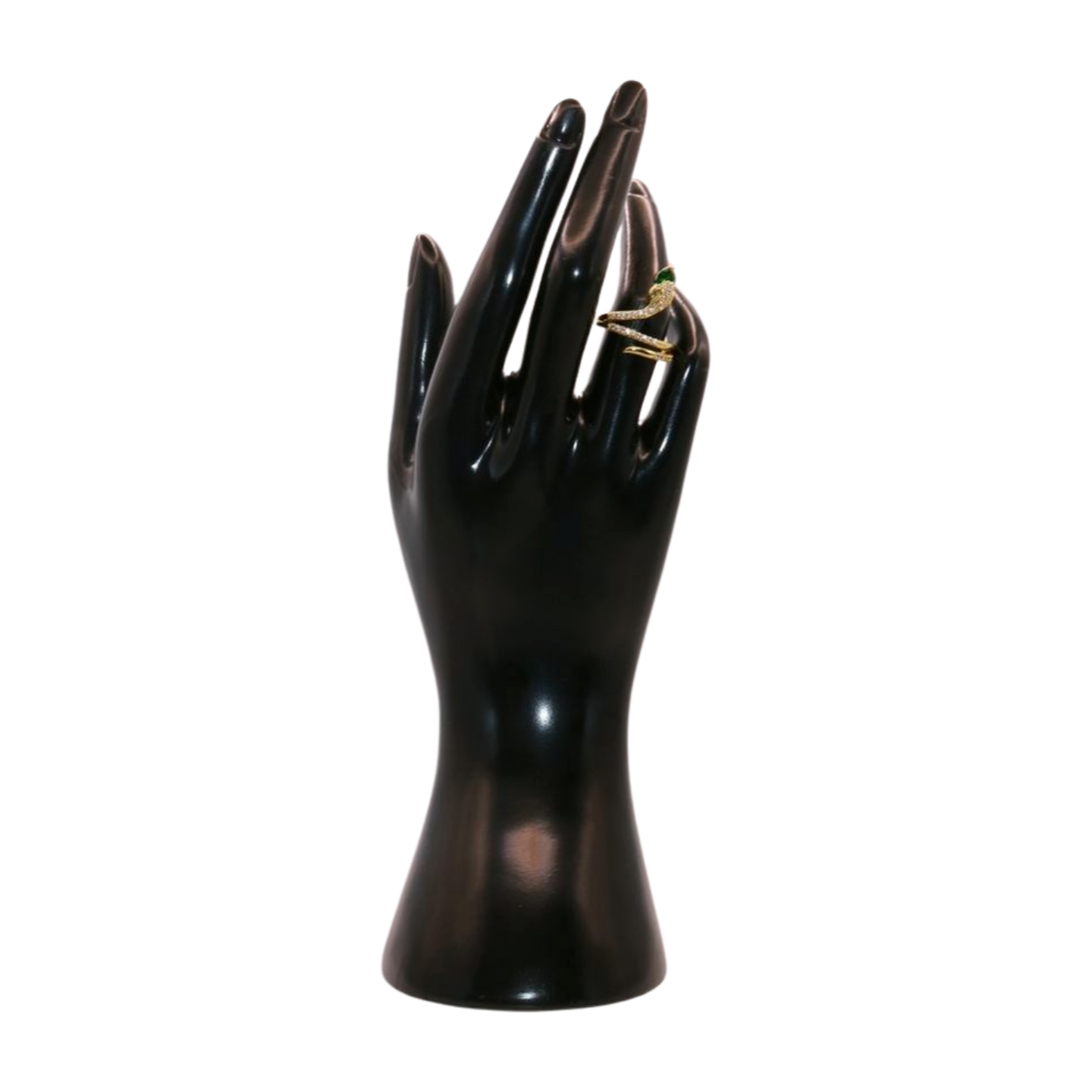 snake designer ring