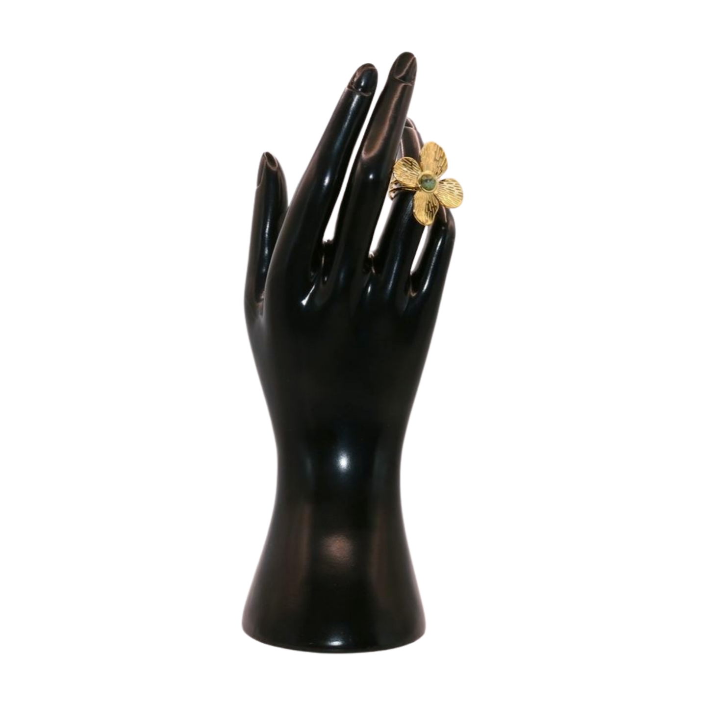Flower bold ring