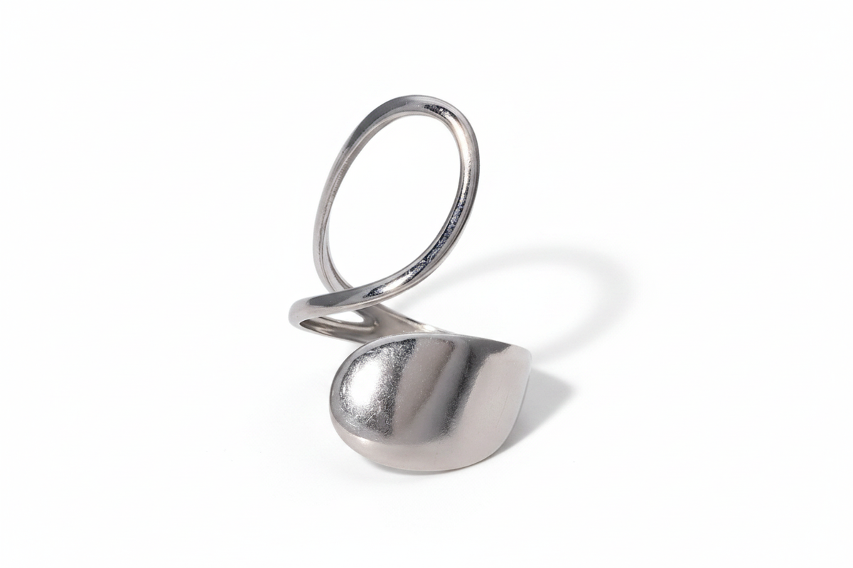 Silver Ring — Clean Product Shot