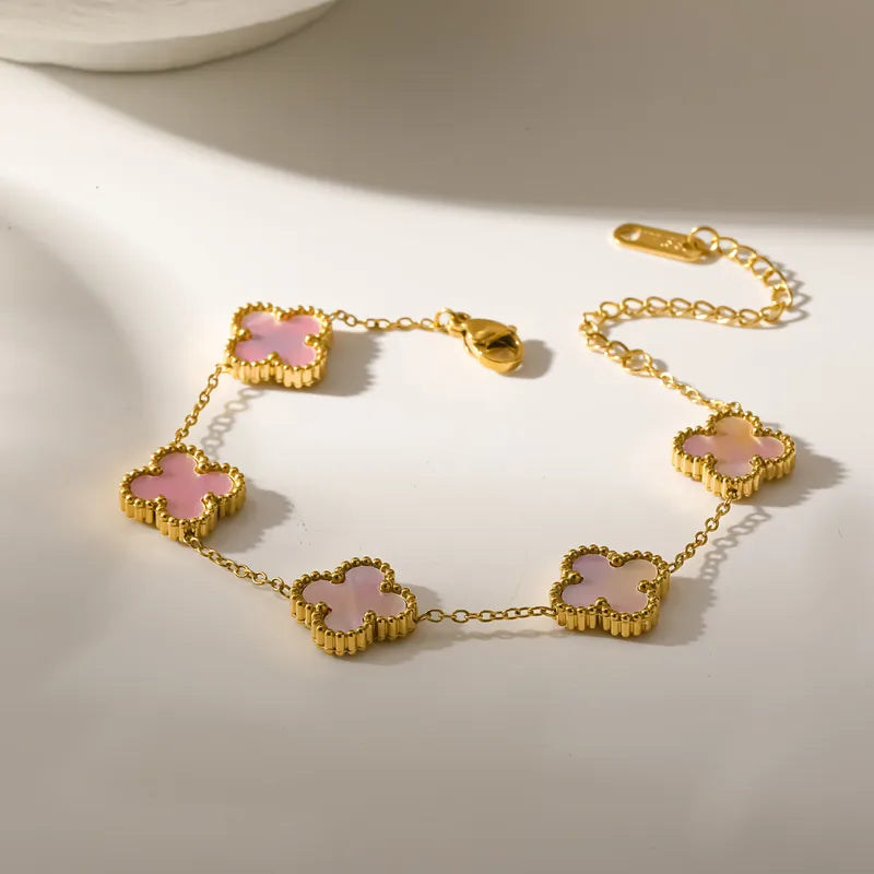 Clover Bracelet – Inspired by Van Cleef | 18K Gold Plated