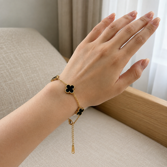 Clover Bracelet – Inspired by Van Cleef | 18K Gold Plated