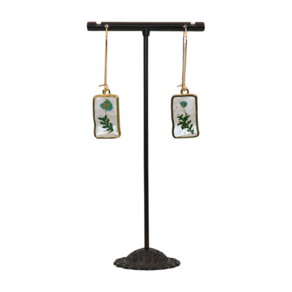 Green Dried flower Dangle
