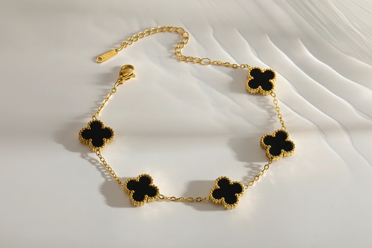 Clover Bracelet – Inspired by Van Cleef | 18K Gold Plated