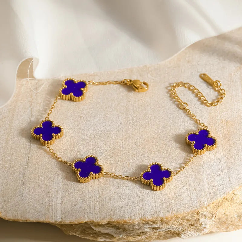 Clover Bracelet – Inspired by Van Cleef | 18K Gold Plated