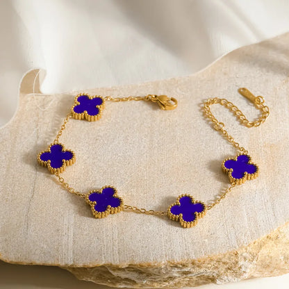 Clover Bracelet – Inspired by Van Cleef | 18K Gold Plated