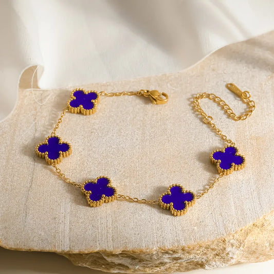 Clover Bracelet – Inspired by Van Cleef | 18K Gold Plated