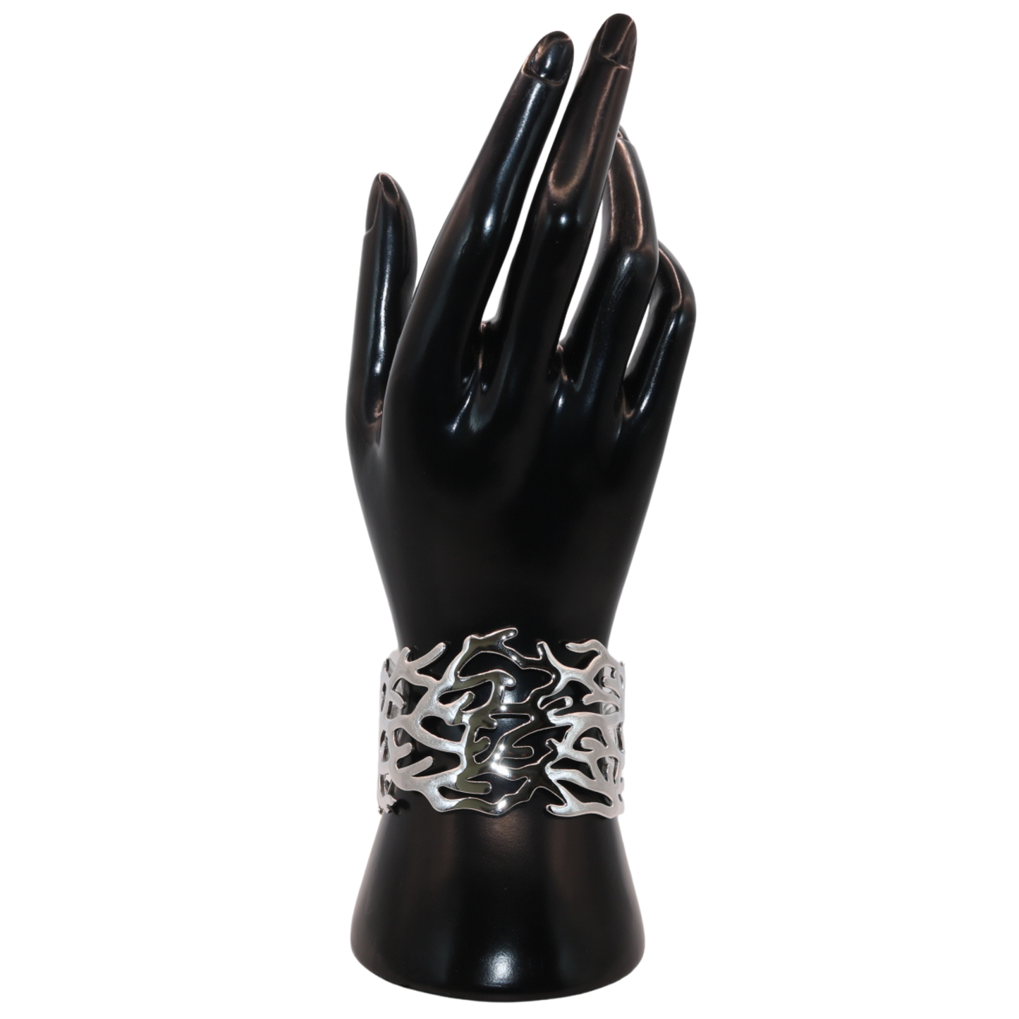 Silver Lead cuff BaNGLES