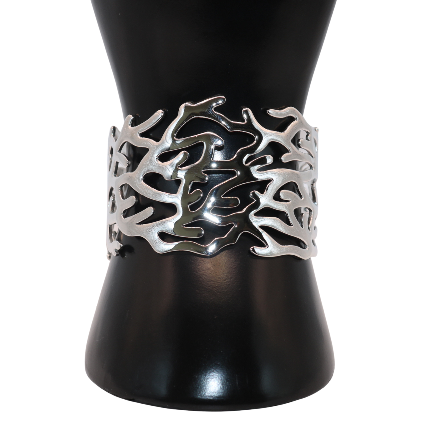 Silver cuff bracelet BANGLES