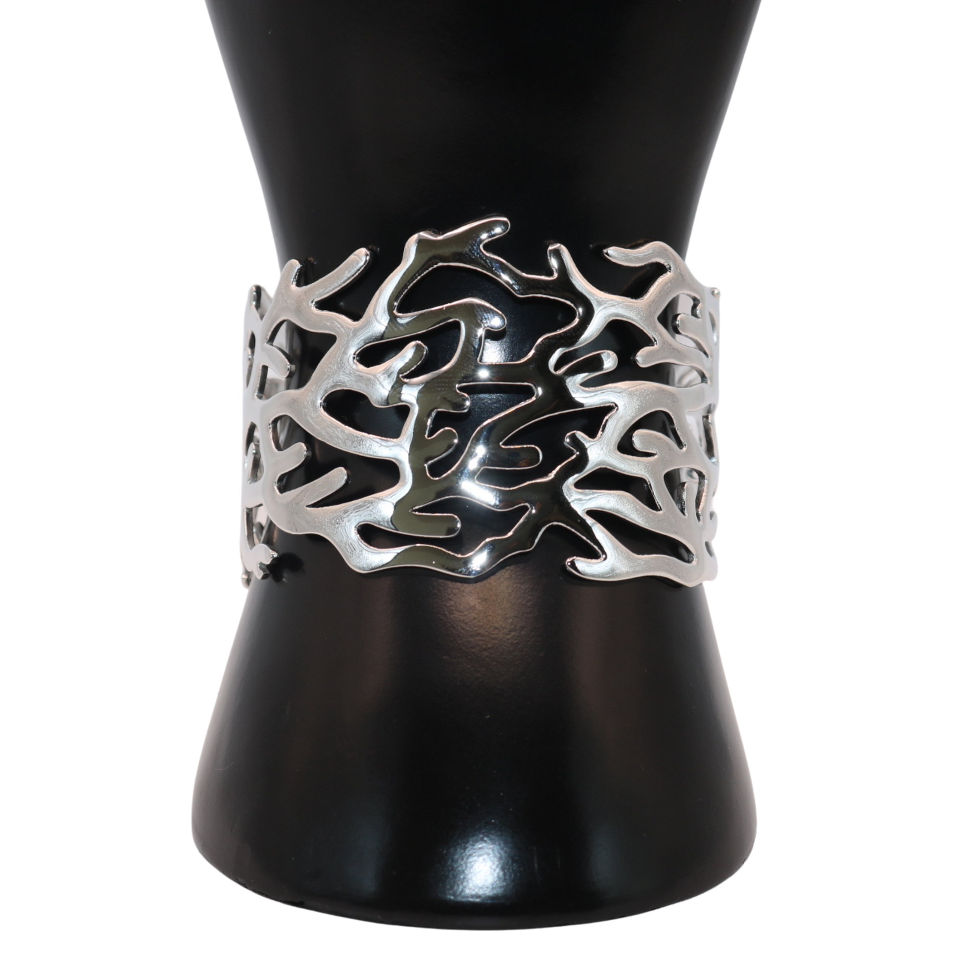 Silver cuff bracelet BANGLES