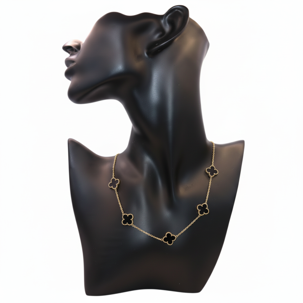 Black Clover Necklace
