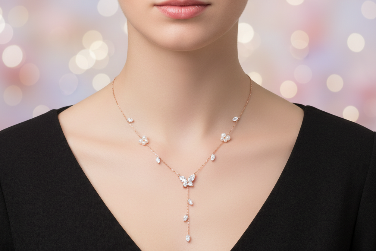 butterfly necklace