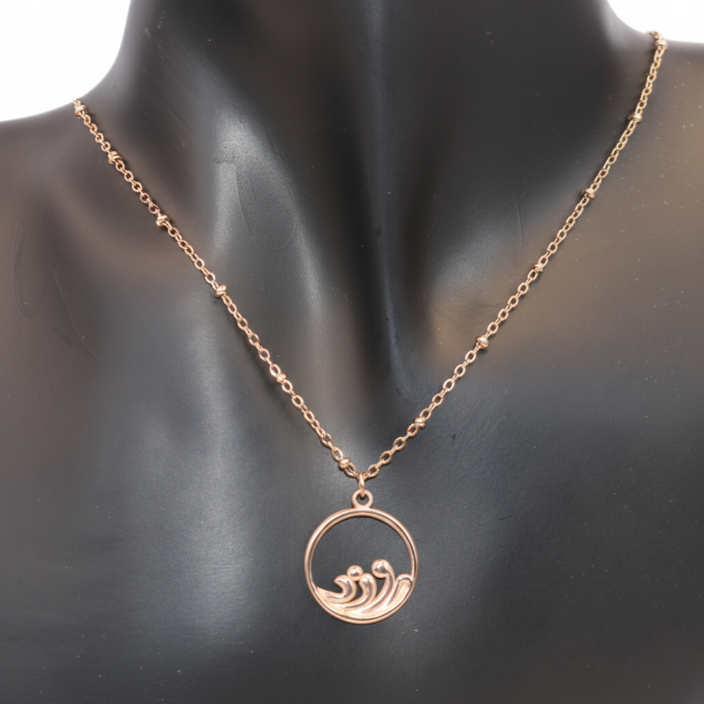 Minimal Rose gold design