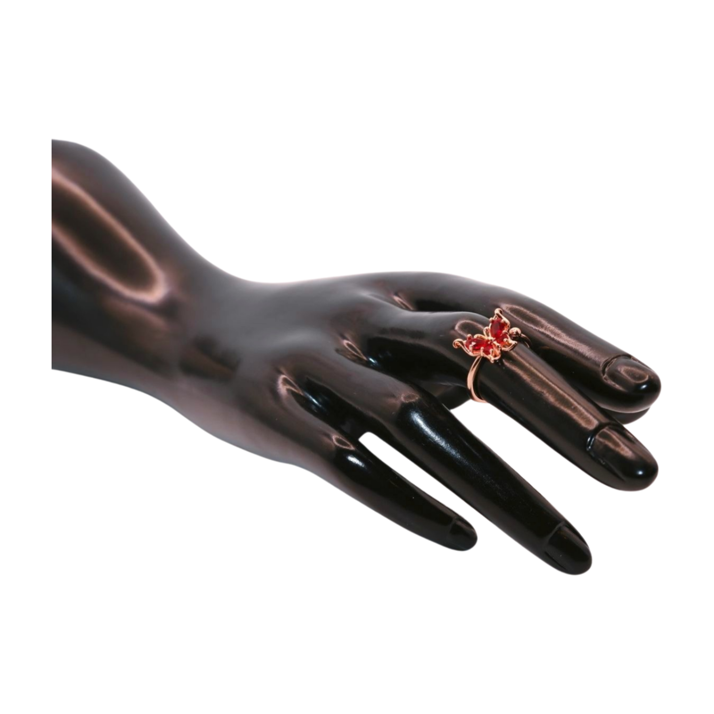 Red Butterfly Ring