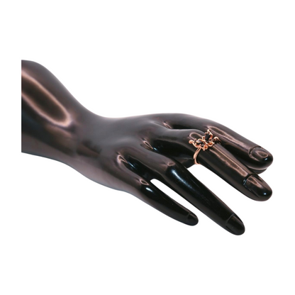Black Butterfly ring
