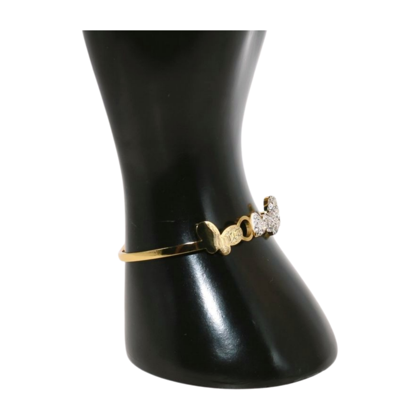 Gold bracelet with diamond Butterfly