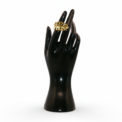 Leaf Gold Ring
