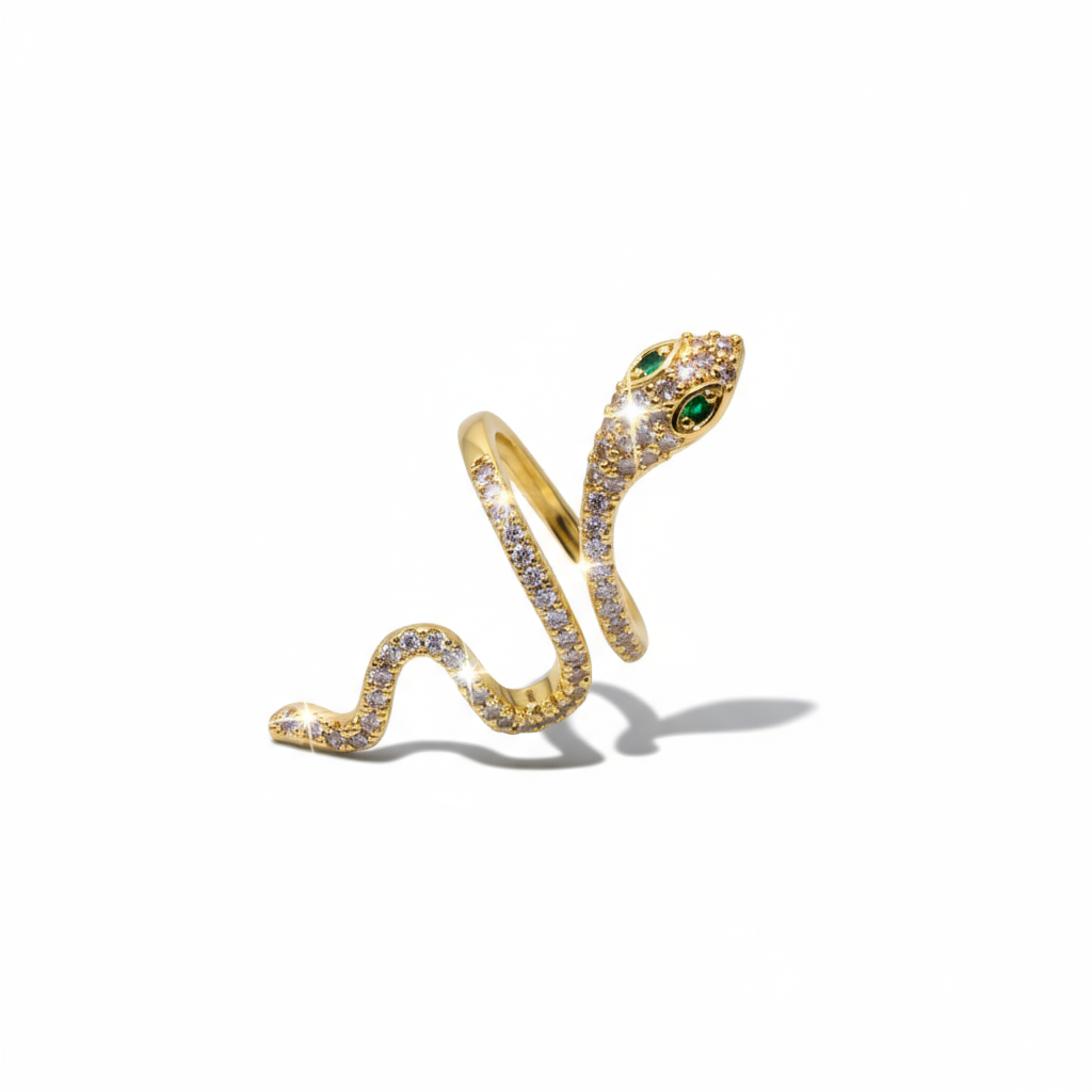 Gold Snake Ring