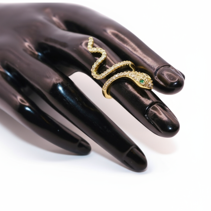 Gold SNake Ring