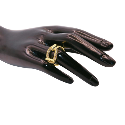 Gold Stone Ring