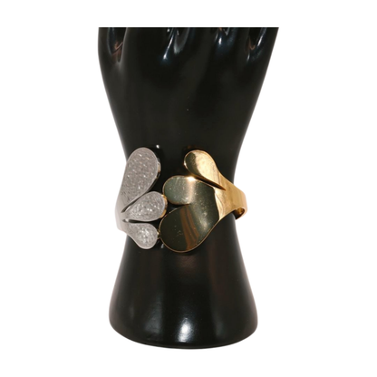 Gold and silver bracelet 