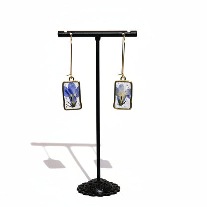 Blue Dried flower Dangle