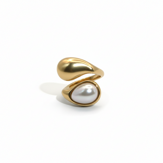 Pearl Gold Ring