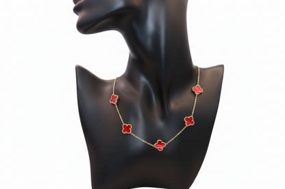 Red Clover necklace