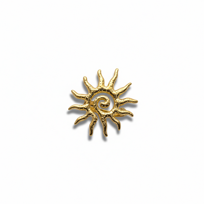 Gold Sun Shaped Ring