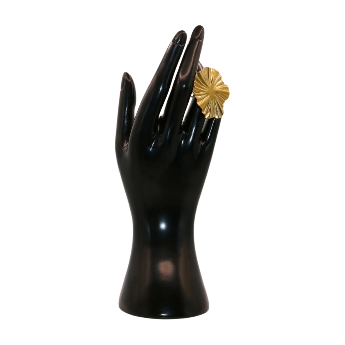 Bold Flower Gold Ring