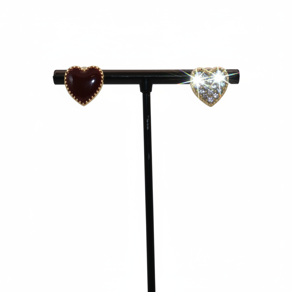 Heart Shaped earings