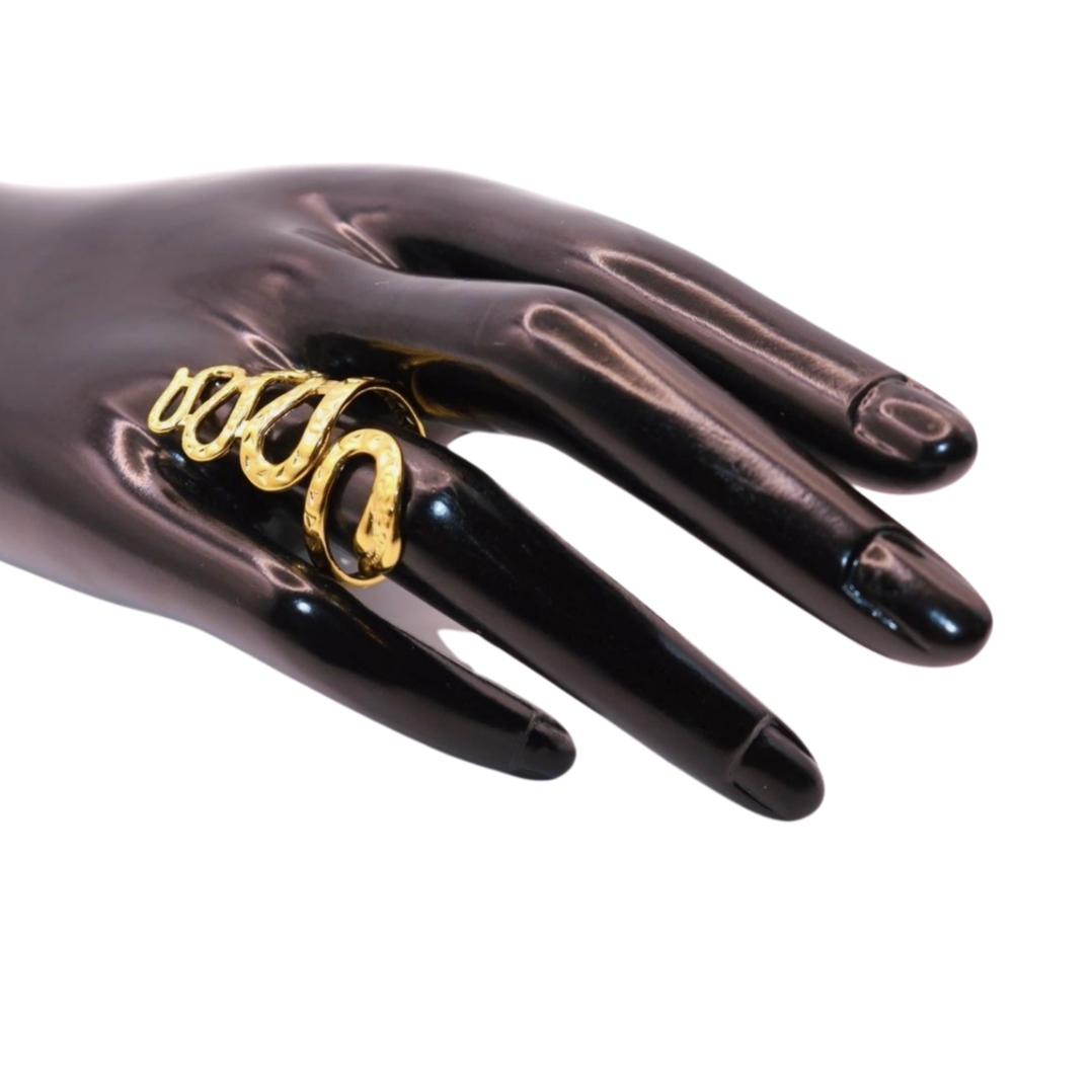 Gold Snake ring