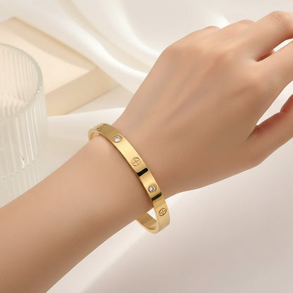 carteir gold bangle